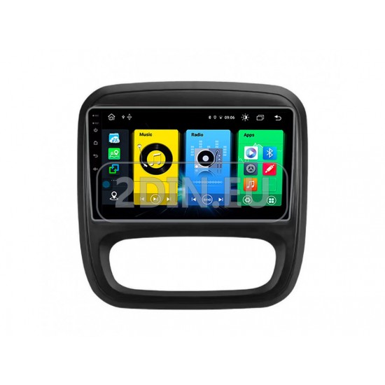 OPEL VIVARO - 9" МУЛТИМЕДИЯ / Навигация android 16